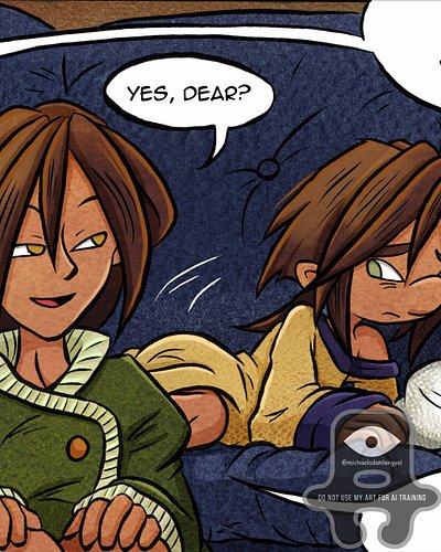 A lullaby floats through the room as Kali drifts off—but not without one last question.
💤 Read Page 72 of #TheMannamong Link ...