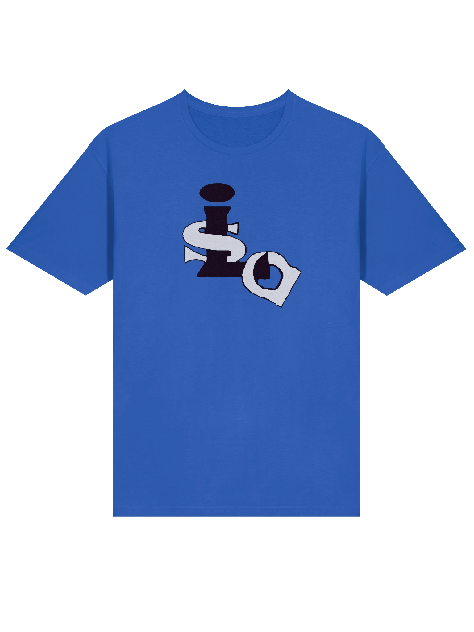 isLa Unisex Round Neck Tee - Blue product image (3)