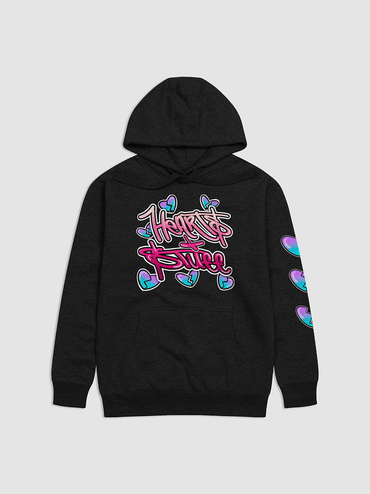 hearts hoodie product image (1)