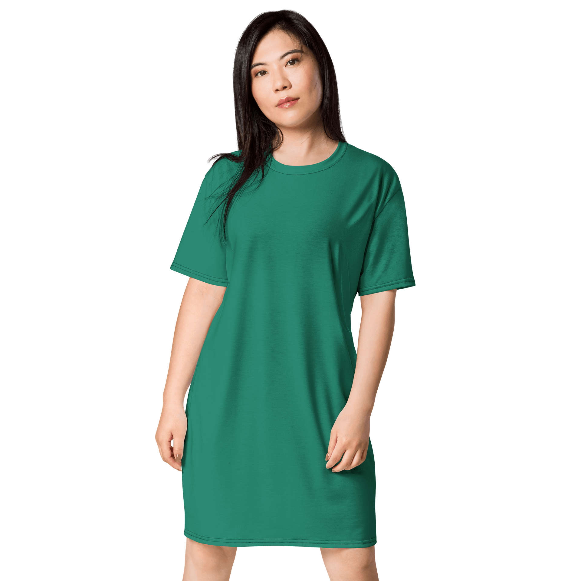 Oversized T-Shirt Dress - Enchanting Elf Green, Sizes 2XS-6XL product image (1)