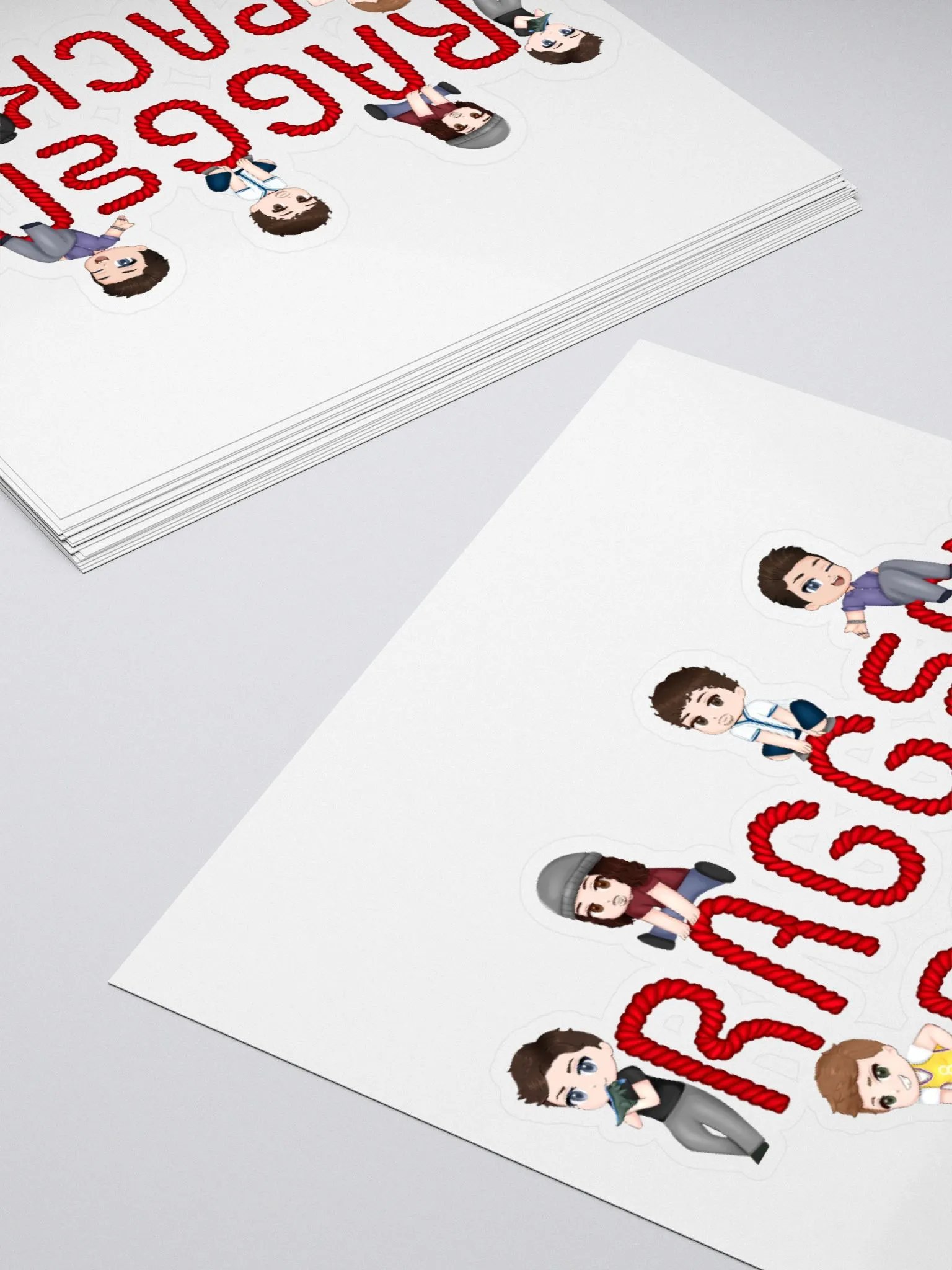 Raggedy Pack Chibi Sticker product image (13)