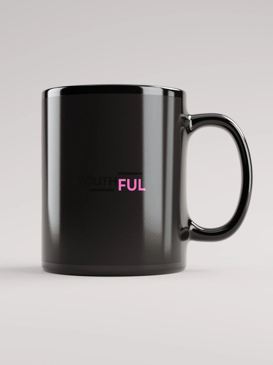 YHFL Black Glossy Mug product image (1)