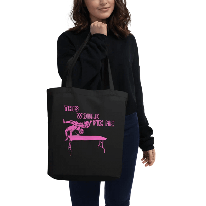 Fix Me Pink Print Tote product image (2)