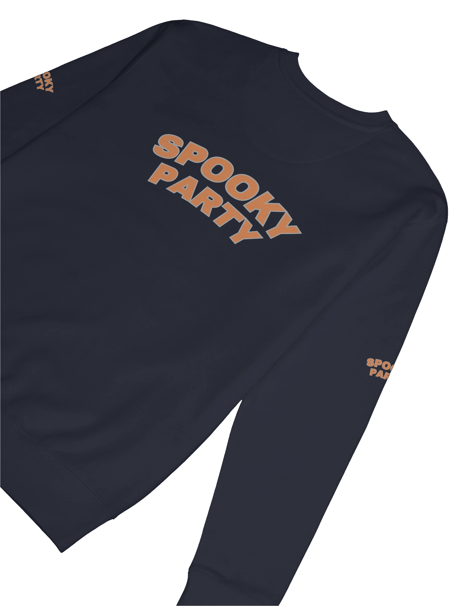 “Spooky Party Typography Sweatshirt – Halloween Fun” product image (44)