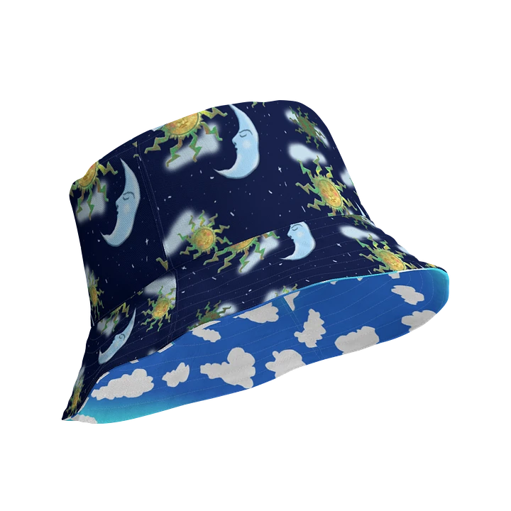 Clouds and Antique Sun Bucket Hat product image (1)