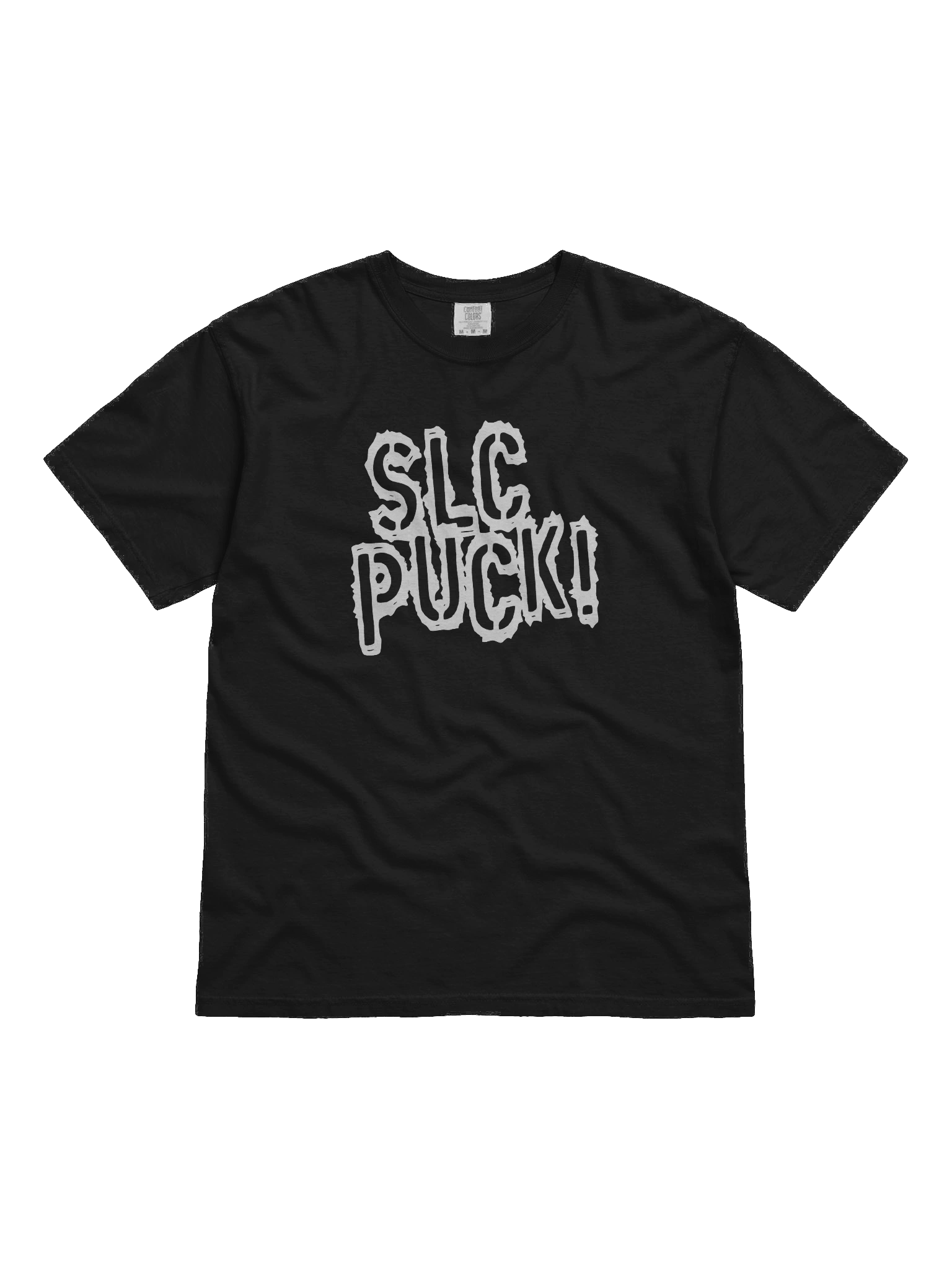 SLC Puck Logo Tee – Utah Hockey Podcast Shirt product image (1)