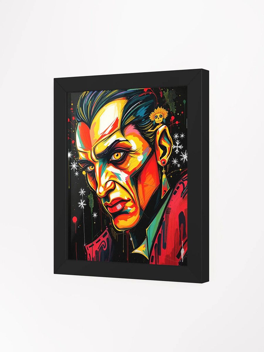 dracula! Vibrant Ayous Wood Framed Matte Poster product image (15)