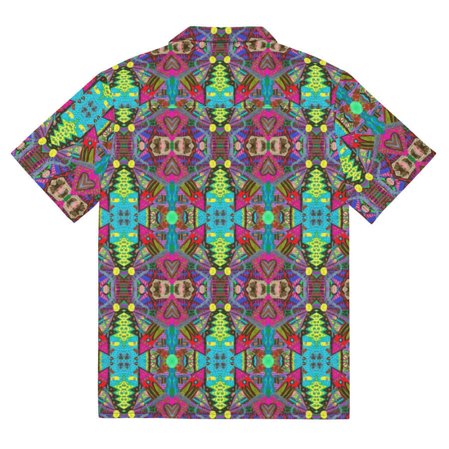 Abstract Doodle Art Tower Moment Unisex Hawaiian Shirt product image (11)