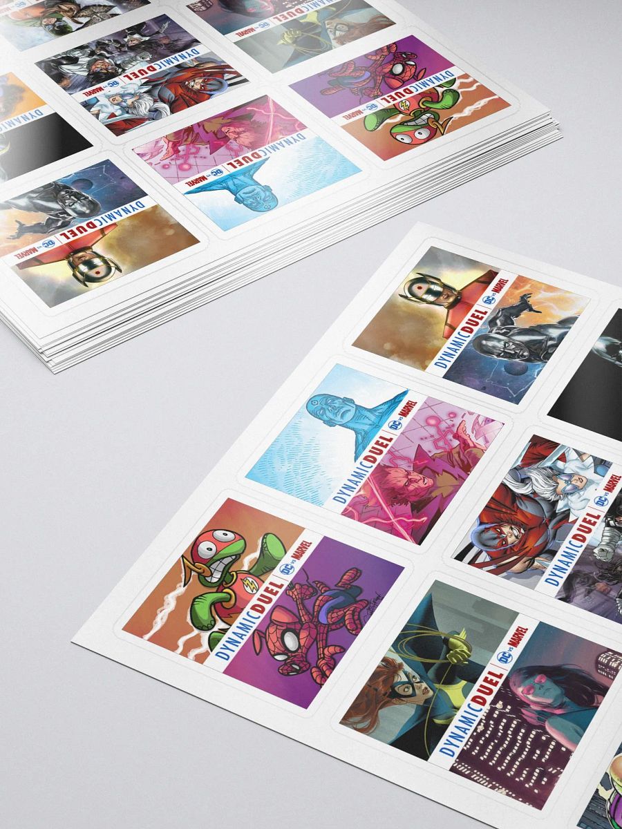 Dynamic Duel Episode Cover Stickers - Series 9 product image (5)