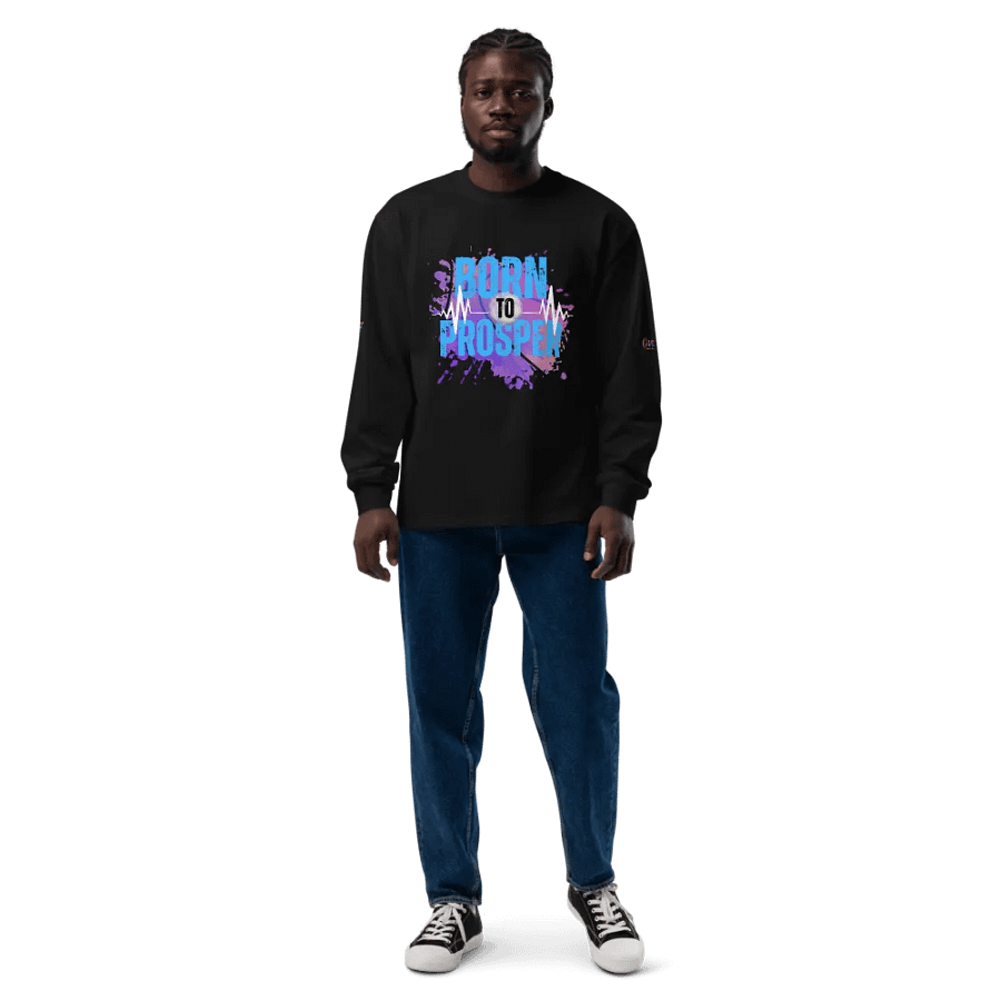 Born to Prosper Unisex Long Sleeve Shirt product image (9)