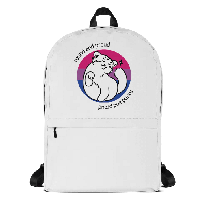 Round and Proud Manul Bisexual Version - Backpack product image (1)