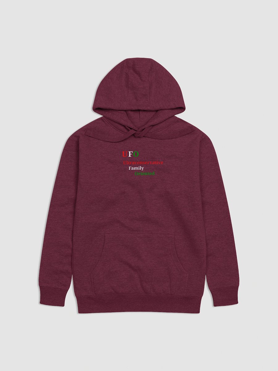 UFO Ultraconservative Family Oriented Premium Hoodie product image (1)