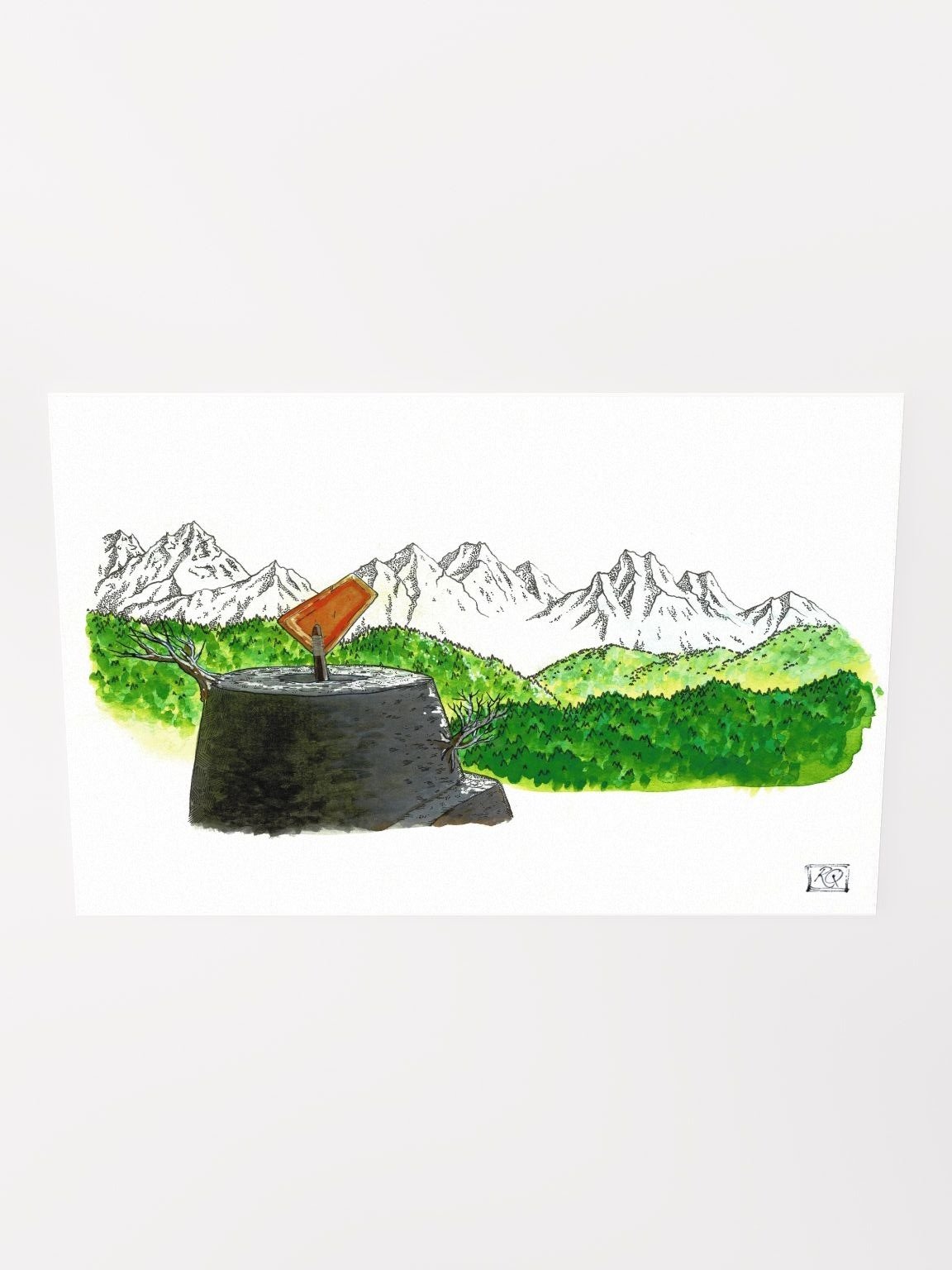 "The Dusking Celestivere" | Printed Artwork product image (4)