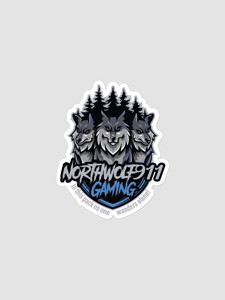 [Wolf Den Community Center] Bubble-free stickers product image (1)