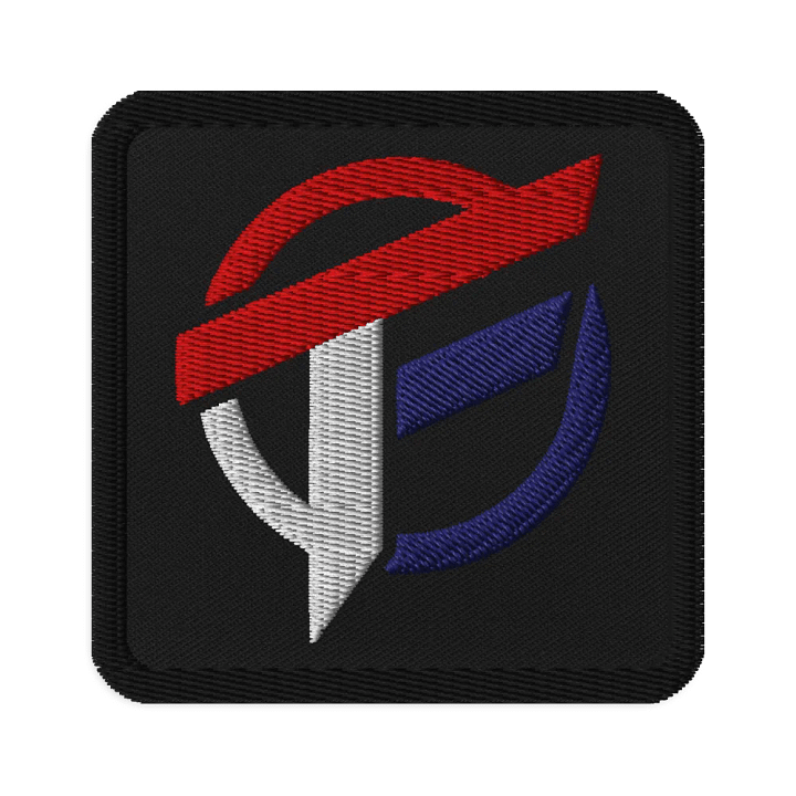 TopFrag™ Embroidered Patch (BRW) Square product image (1)