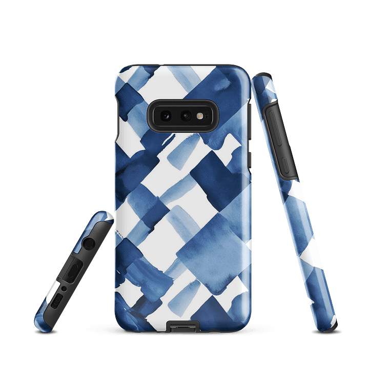 Blue Abstract Watercolor Samsung® Tough Case product image (3)
