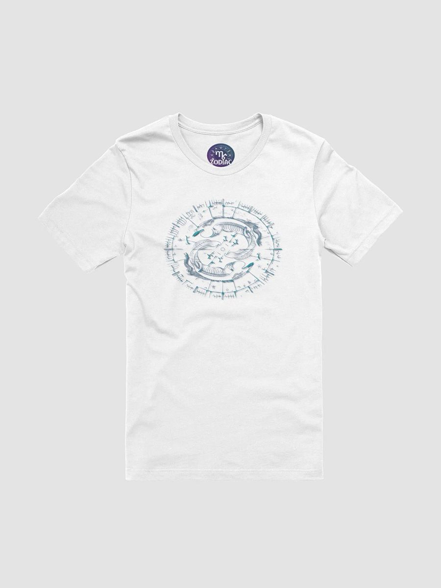 Unisex Pisces Zodiac T-Shirt - Astrological Fish Design, Astrology Gift product image (103)