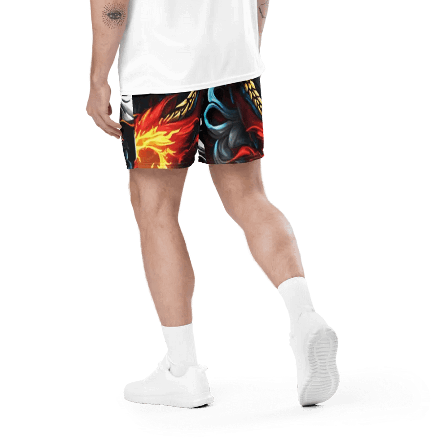 Dragon Gothic Symmetry Shorts product image (6)