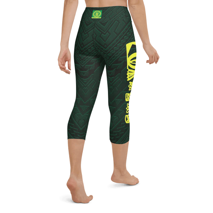 Tatau Korare Tiki Yoga Capri Leggings product image (2)