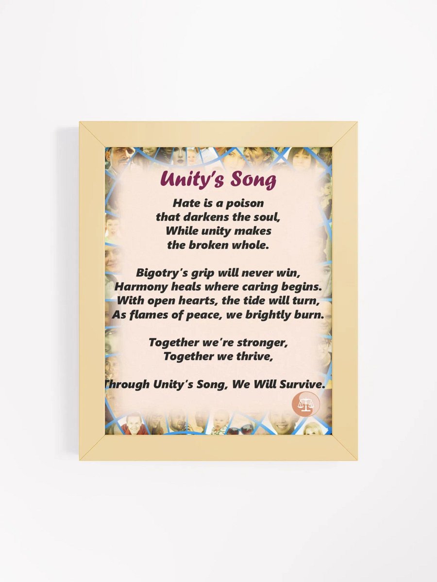 Unity's Song Framed Matte Poster product image (31)