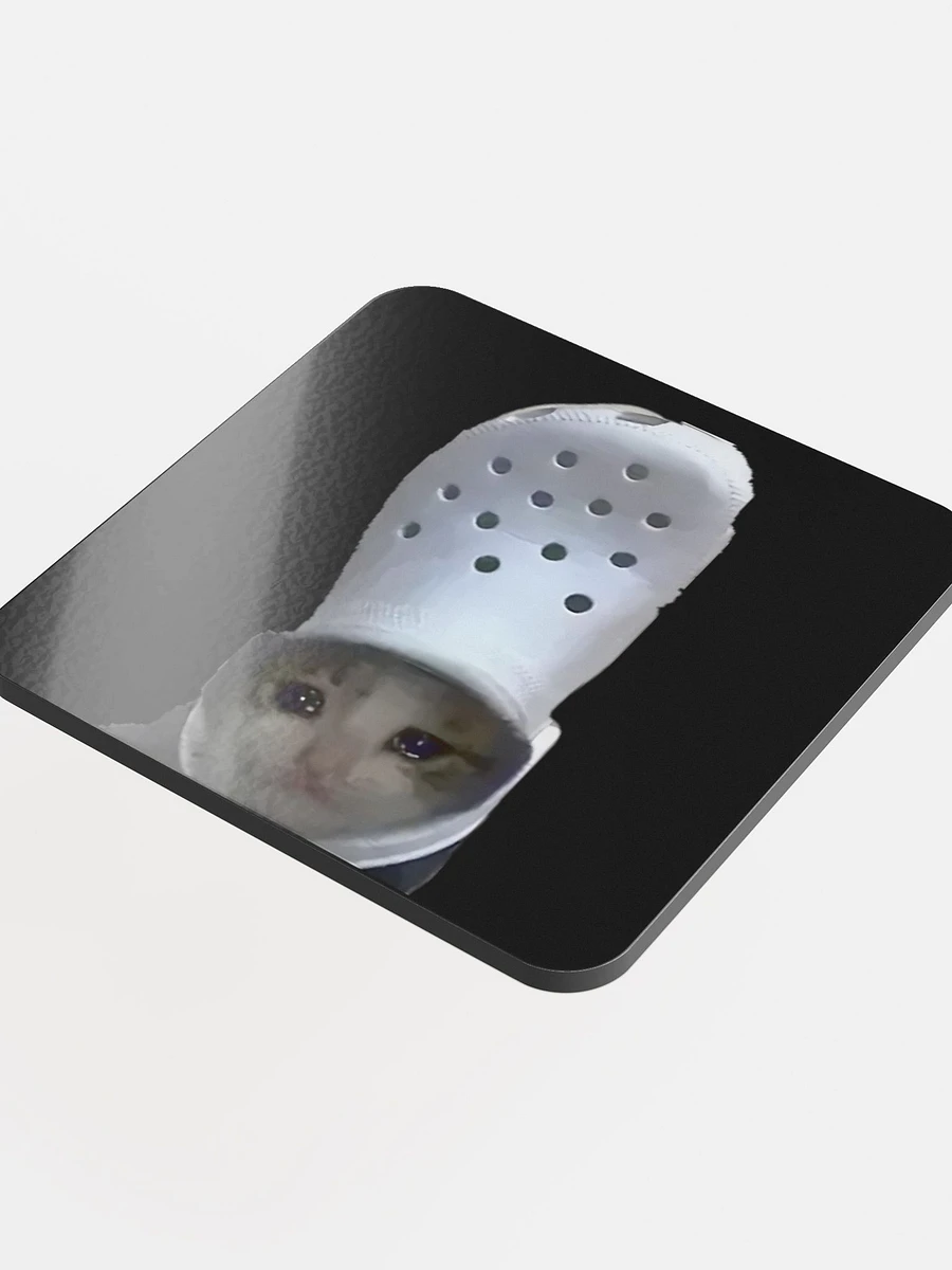 Glossed Cork Coaster: Meme Cats product image (4)