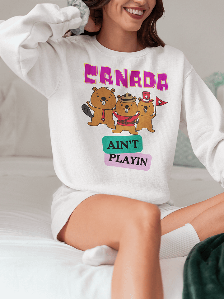 Canadian Critter Crewneck product image (1)