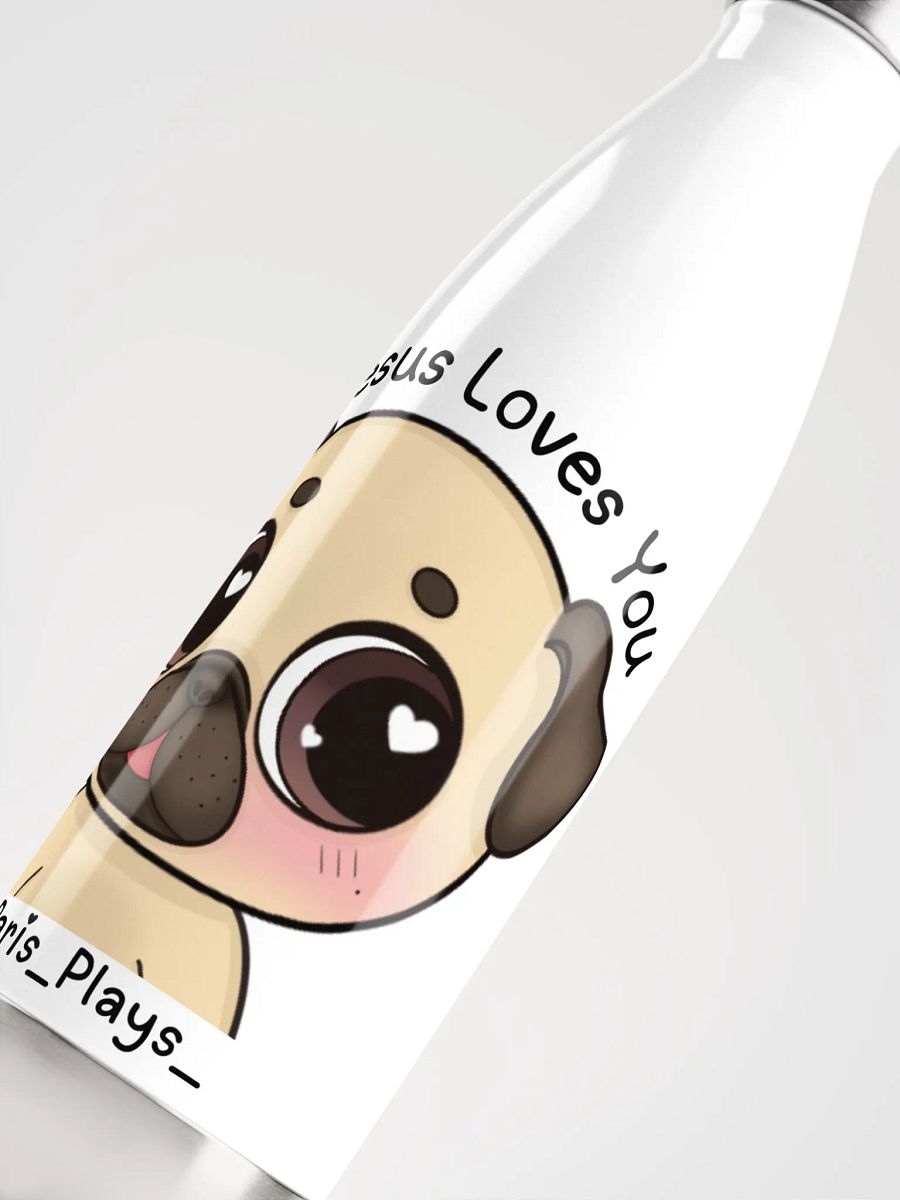 Pug Steel Water Bottle product image (5)