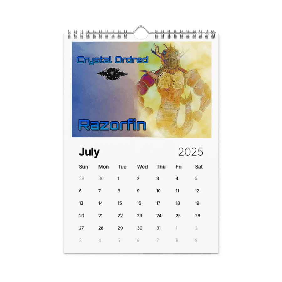 Crystal Ordred Calendar product image (7)
