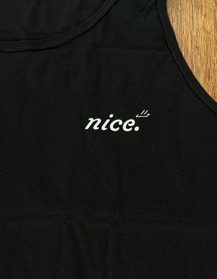 Nice. Athletics Tank Top (Black) product image (2)