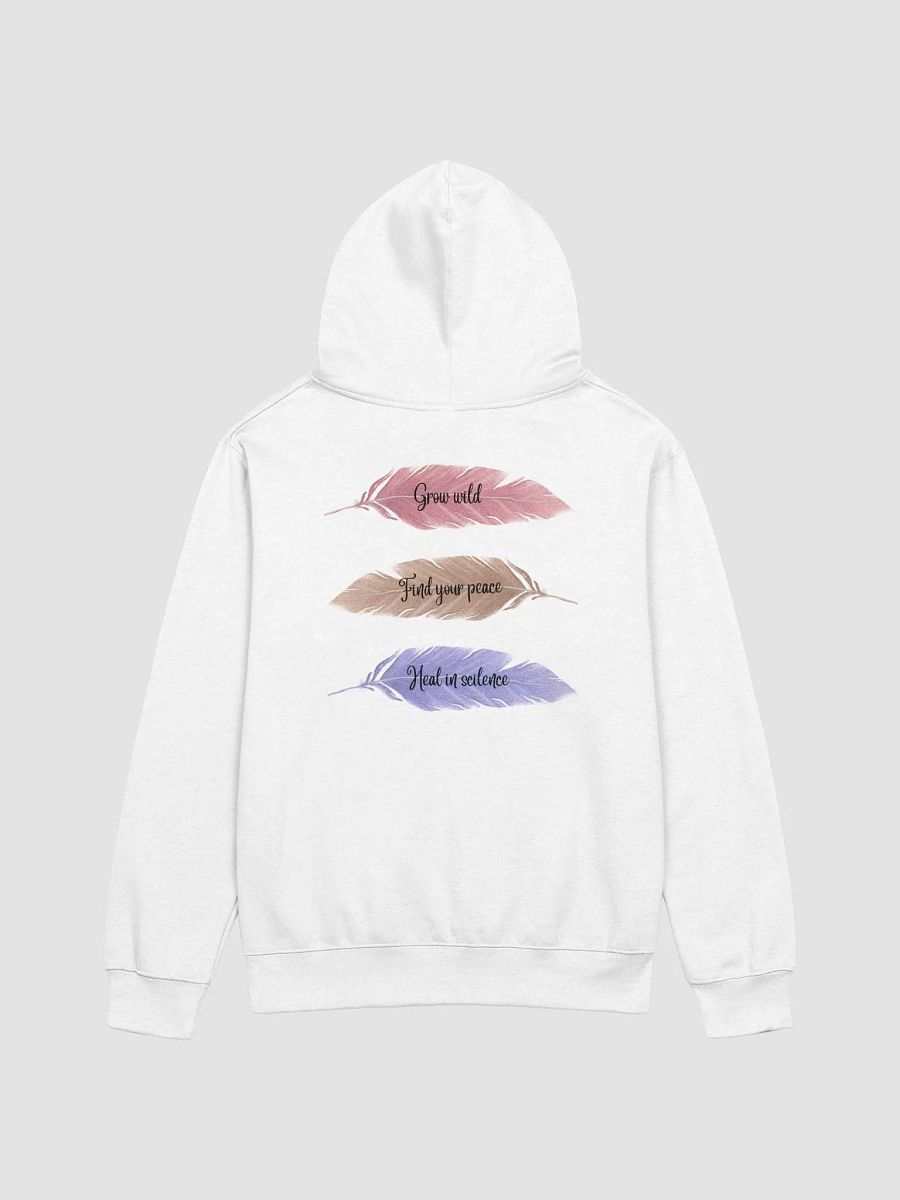 Three feathers, Three Life Message Hoodie product image (5)