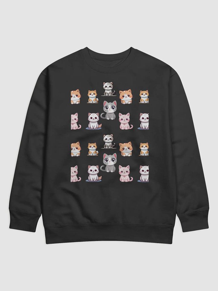 Cute Cartoon Cat Pattern Sweatshirt product image (1)