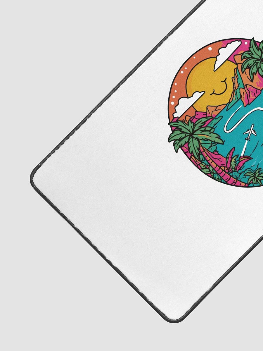 Desk Mat 15.5" x 31.5" | AI Design Travel Icon product image (3)