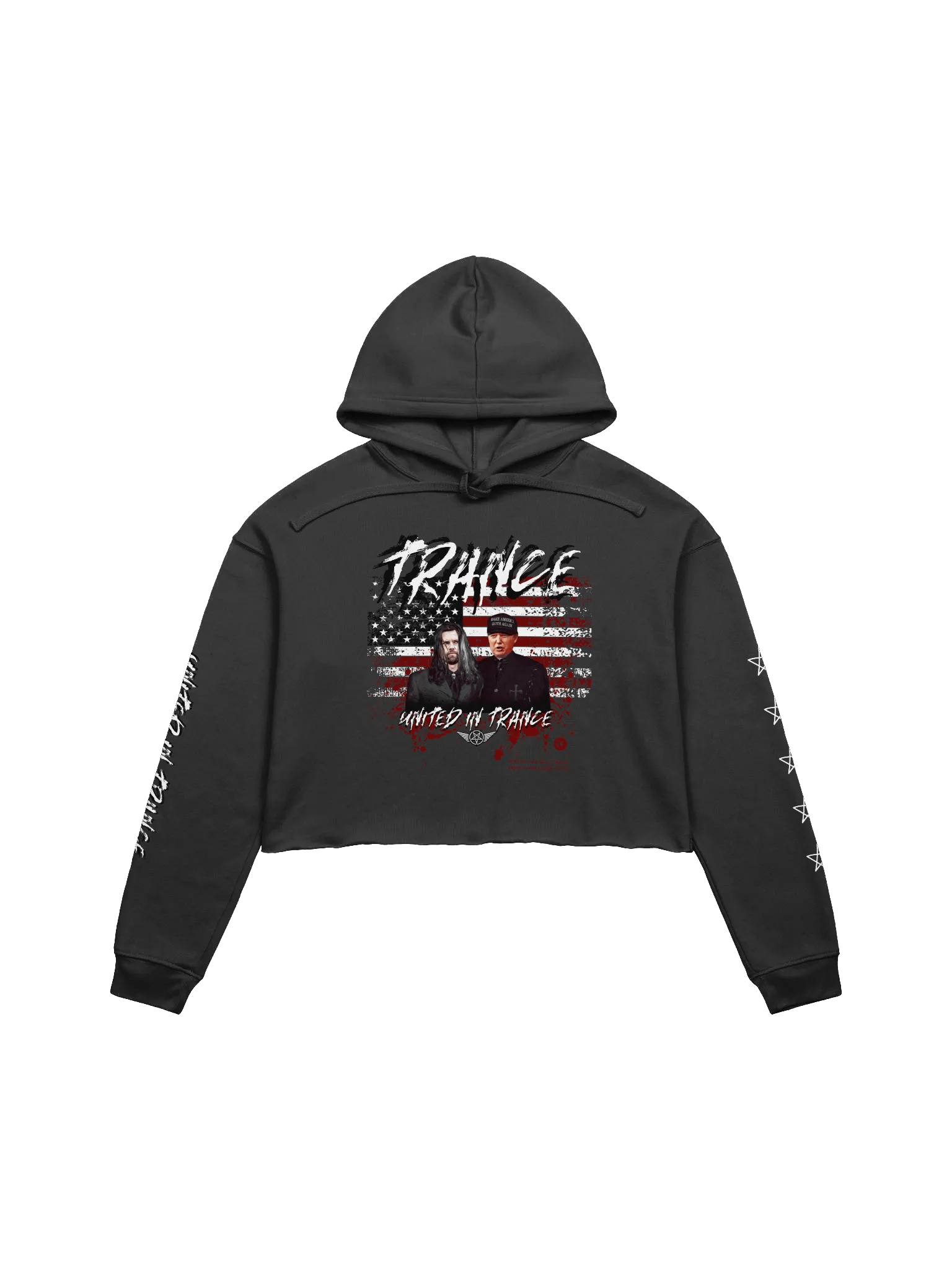 TRANCE Cropped Hoodie product image (2)