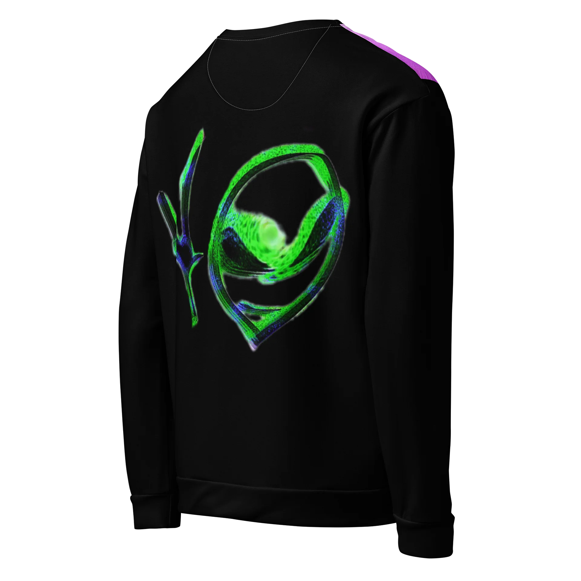 Rock N Roll Alien Graffiti Sweater product image (5)