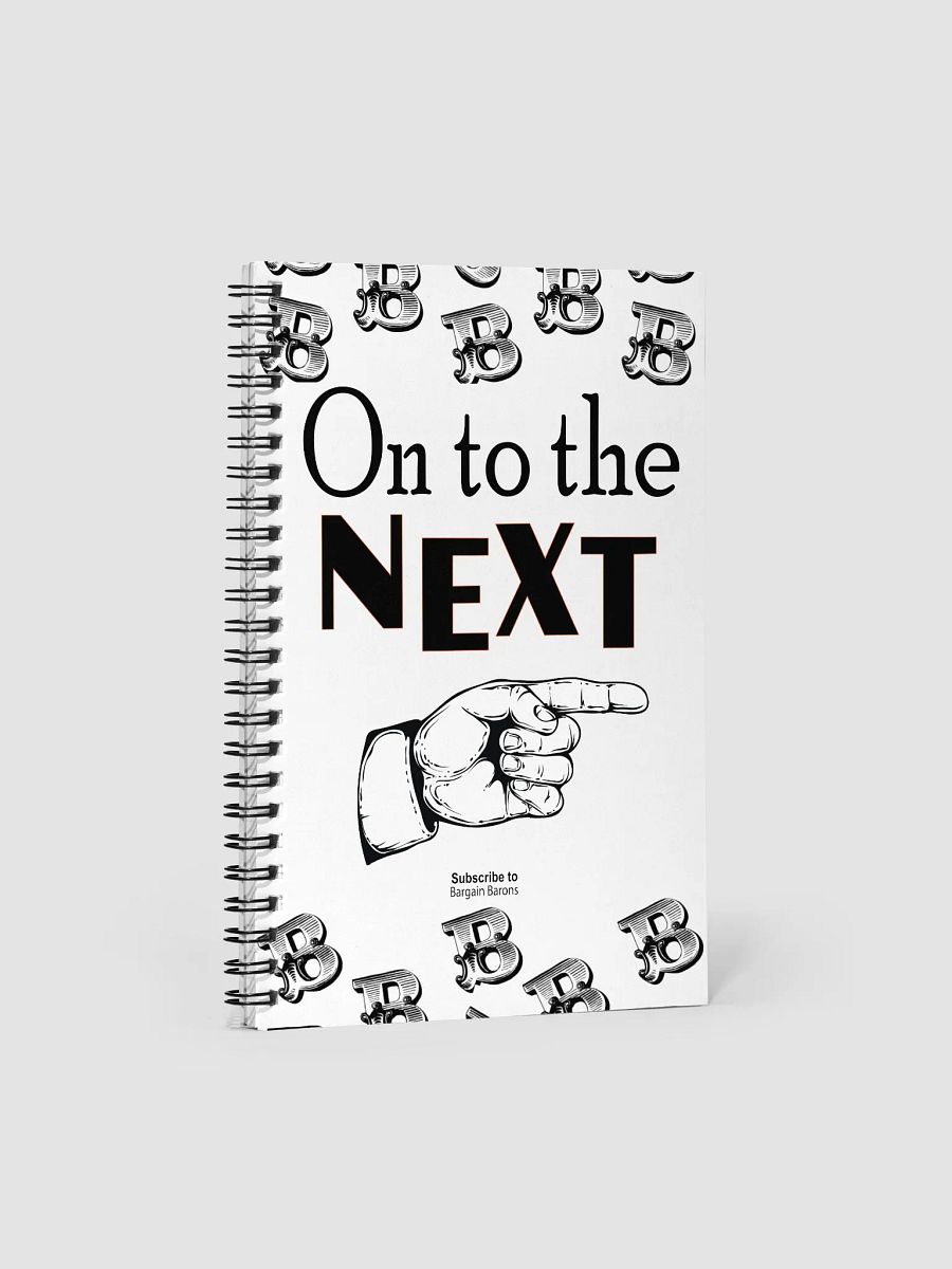 ON TO THE NEXT (Notebook) product image (1)