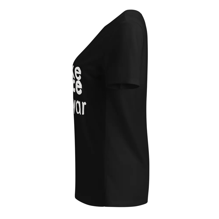 Peace Not War Relaxed V-Neck Tee product image (2)