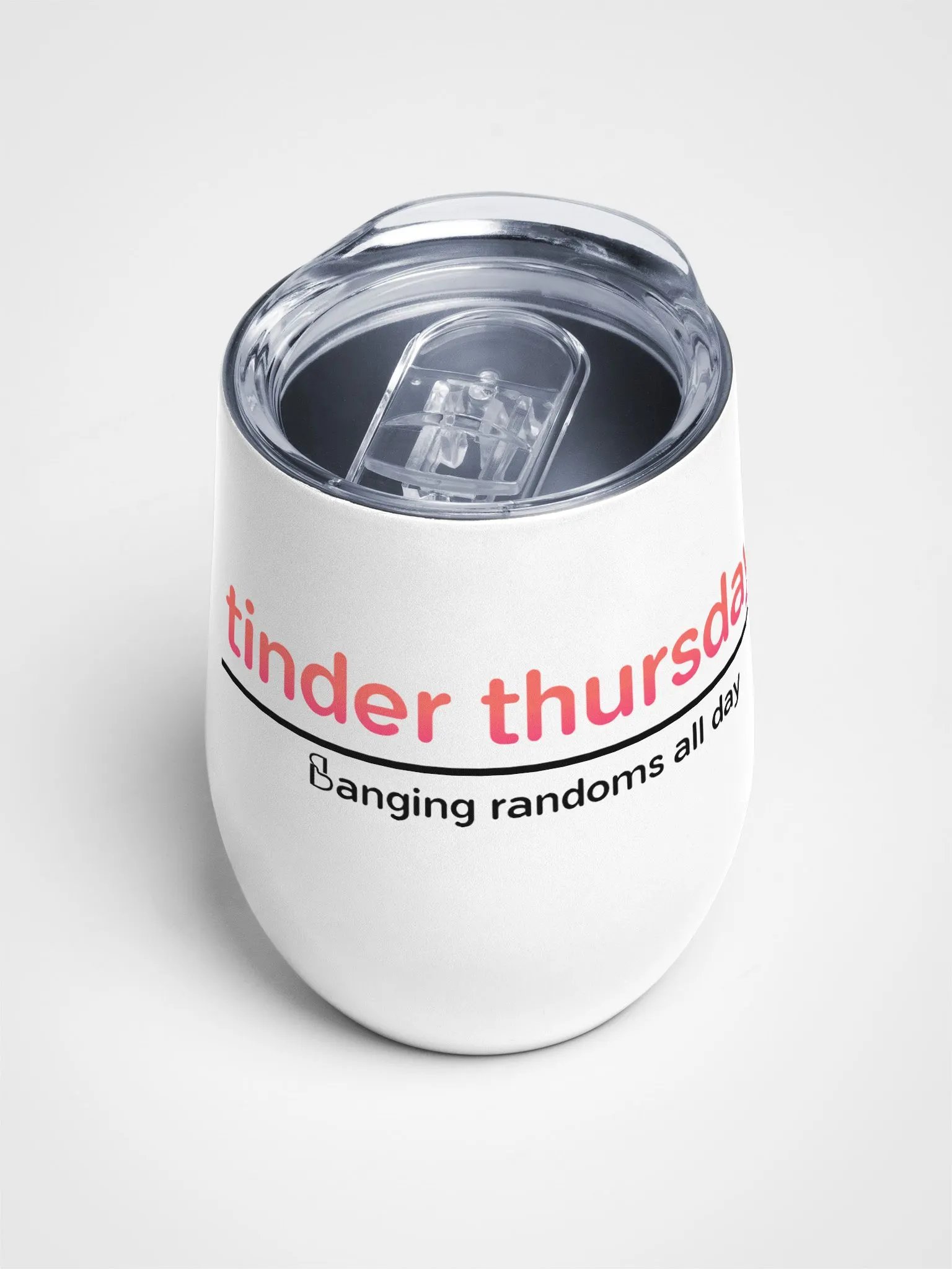 Tinder Thursdays Wine Tumbler product image (4)