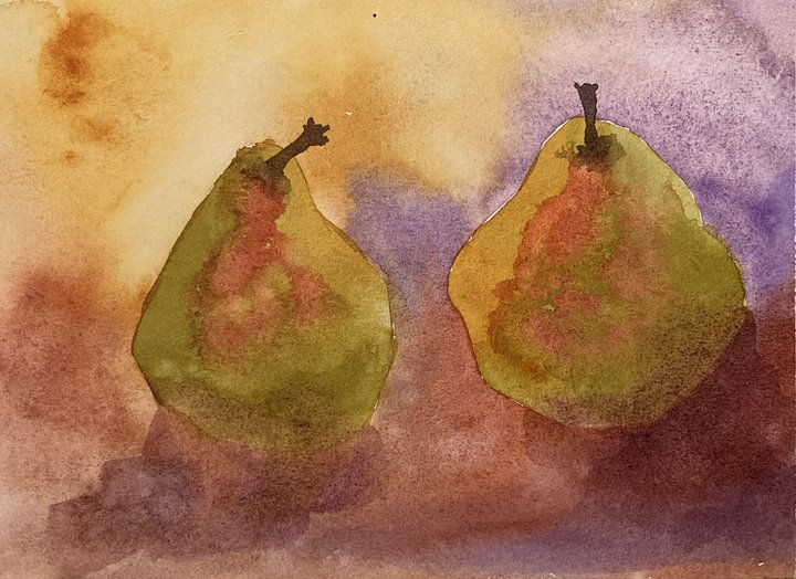 Original watercolor painting: Twilight product image (1)