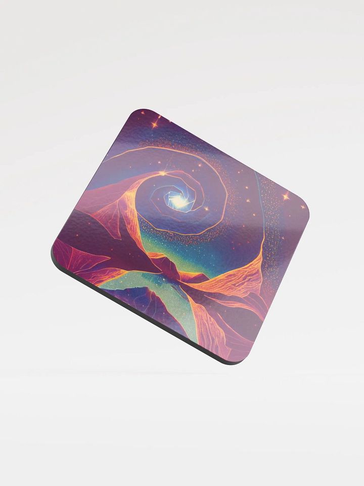 Galactic Glow Cork Coaster product image (1)