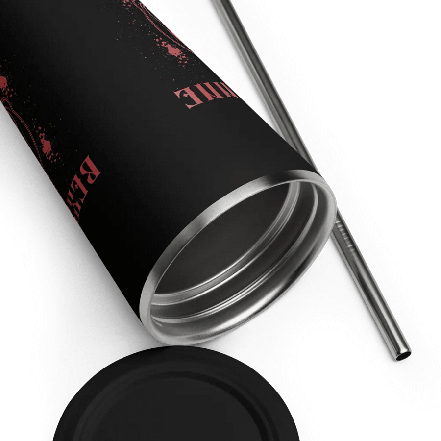 DANCE WITH DEATH INSULATED TUMBLER WITH A STRAW product image (12)