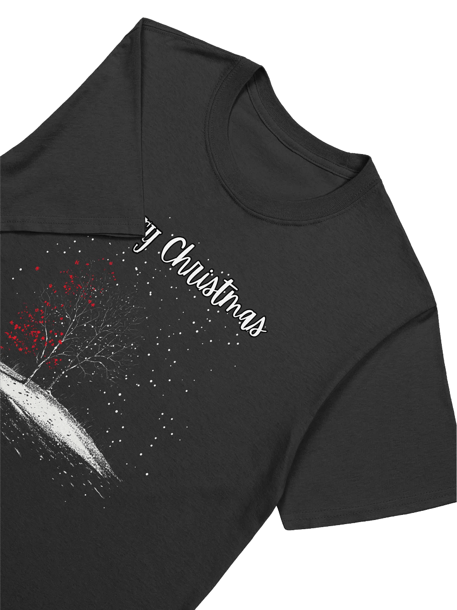 Merry Christmas Winter Holiday Scene Christmas Unisex T-Shirt product image (3)