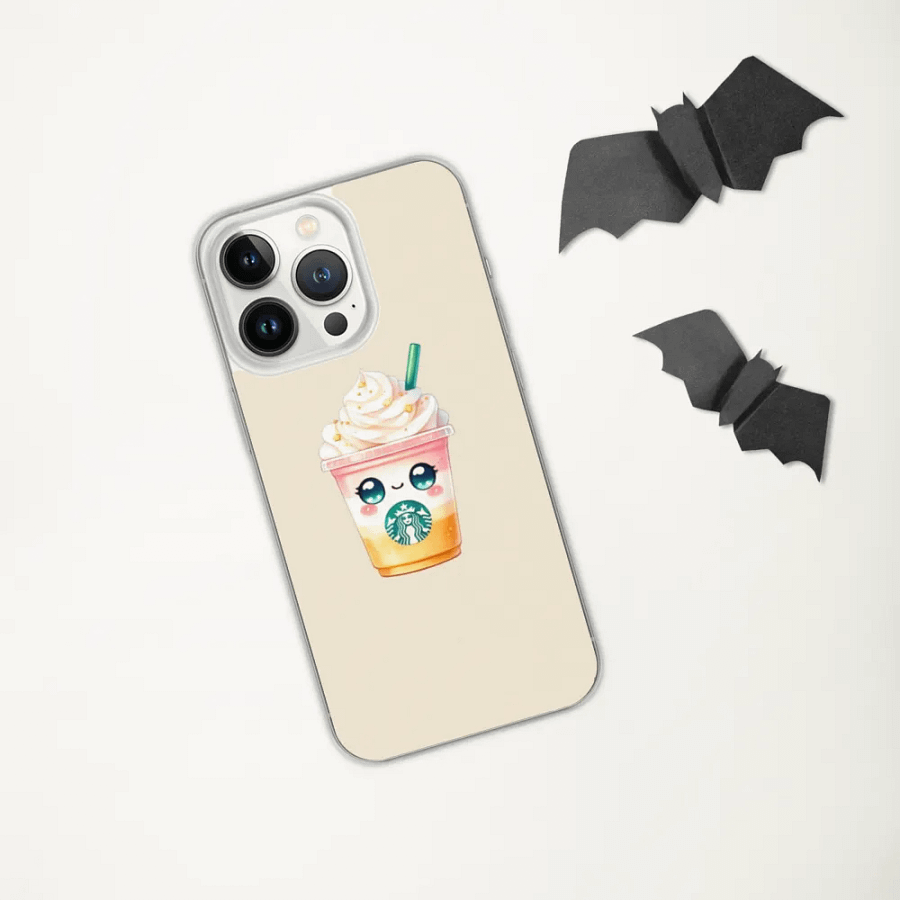 Starbucks Drink Cartoon iPhone Case product image (33)