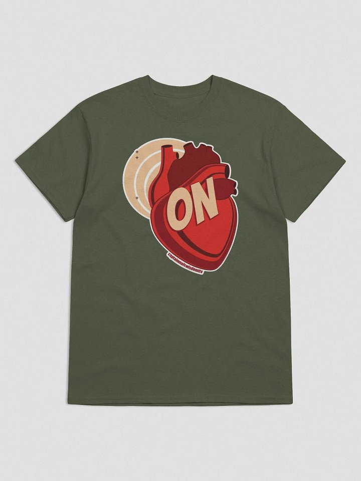 Heart on Military Tee product image (1)