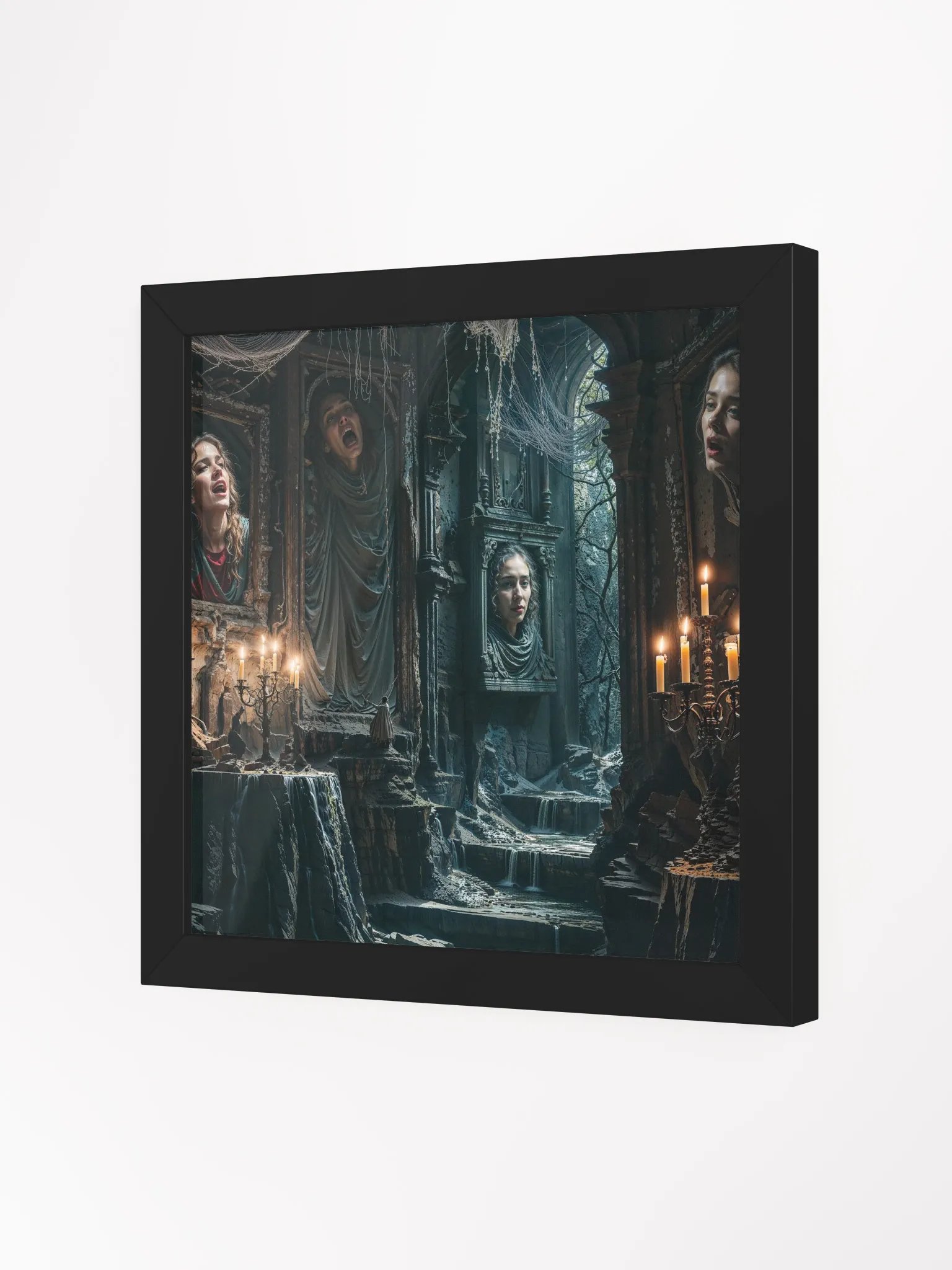The Hall of Eternal Whispers Framed Print product image (17)