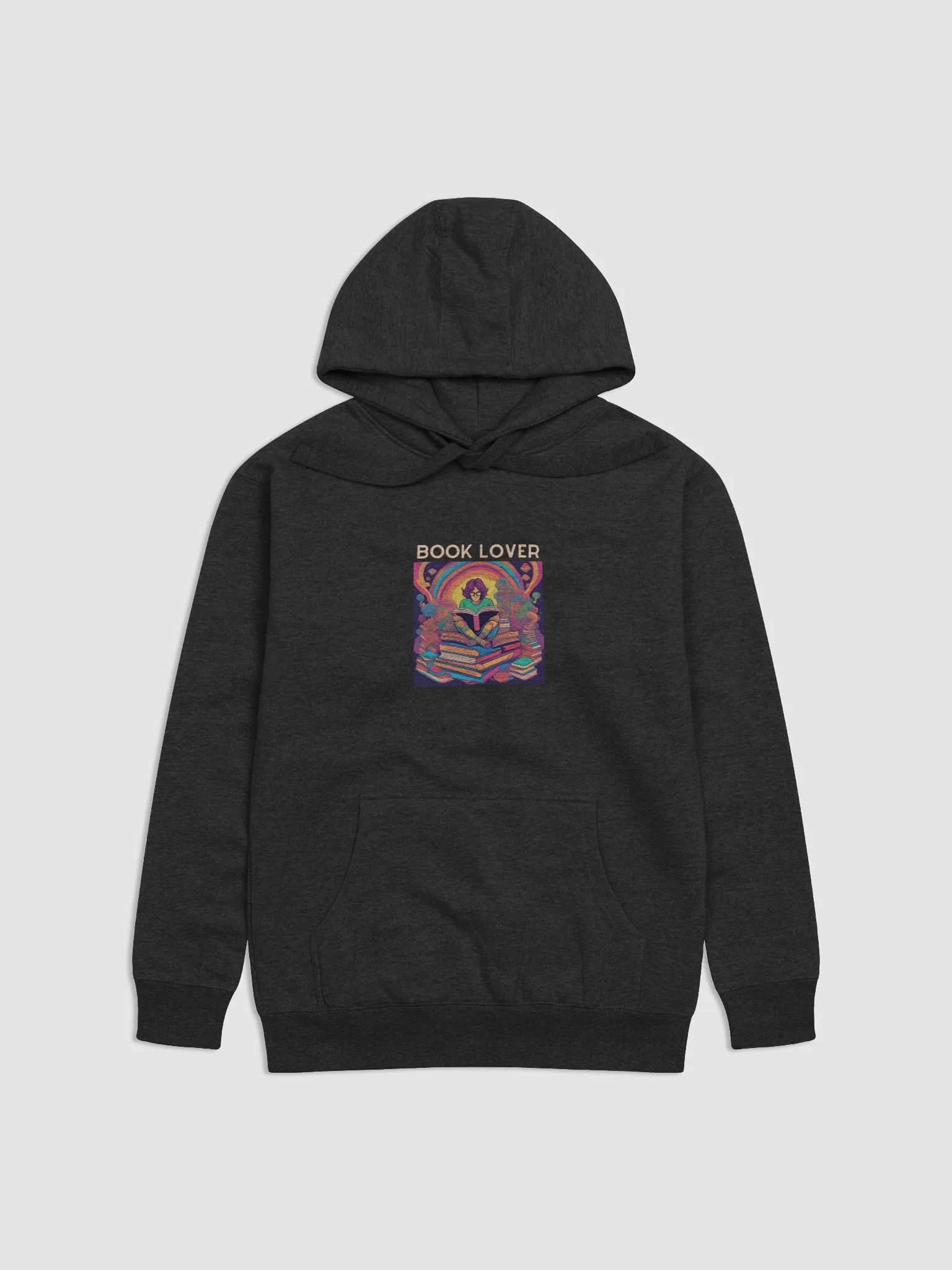 Psychedelic Book Lover Unisex Hoodie product image (5)