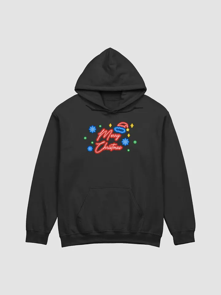 Neon Merry Christmas Hoodie 3543 product image (1)