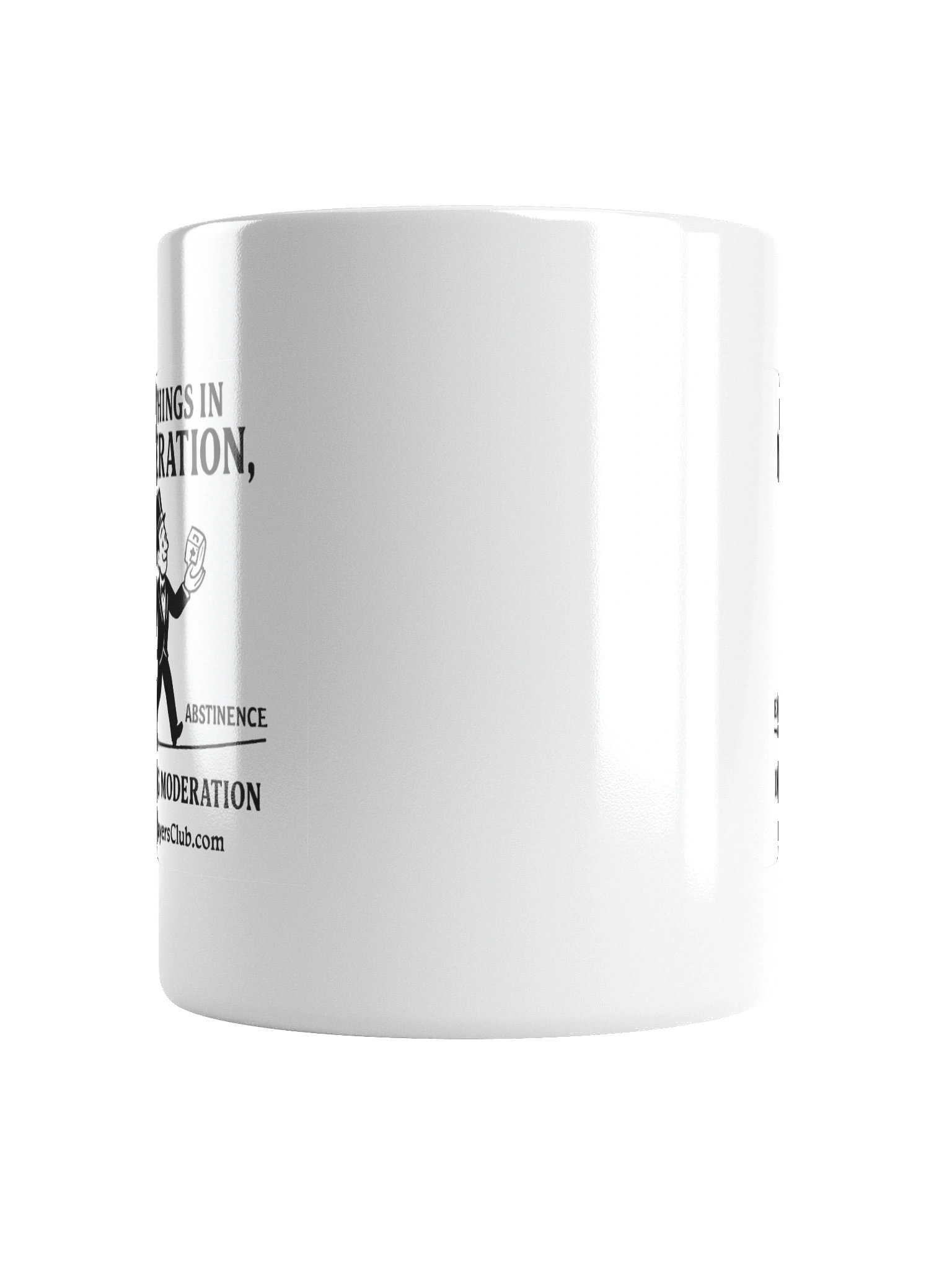 All Things in Moderation Mug - Tightrope Version product image (17)
