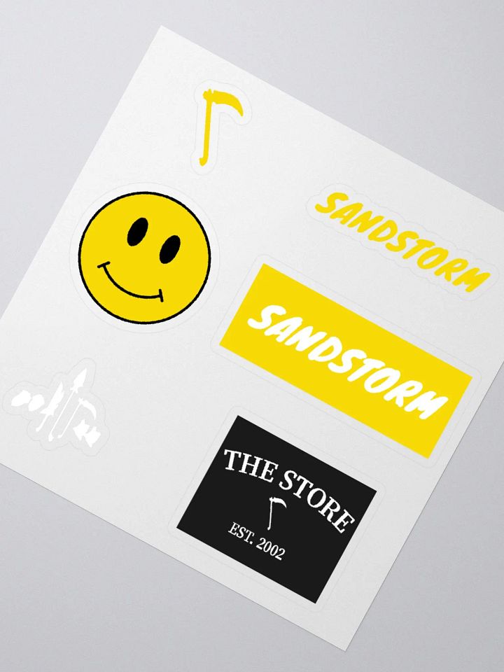 Sandstorm Sticker Sheet product image (2)