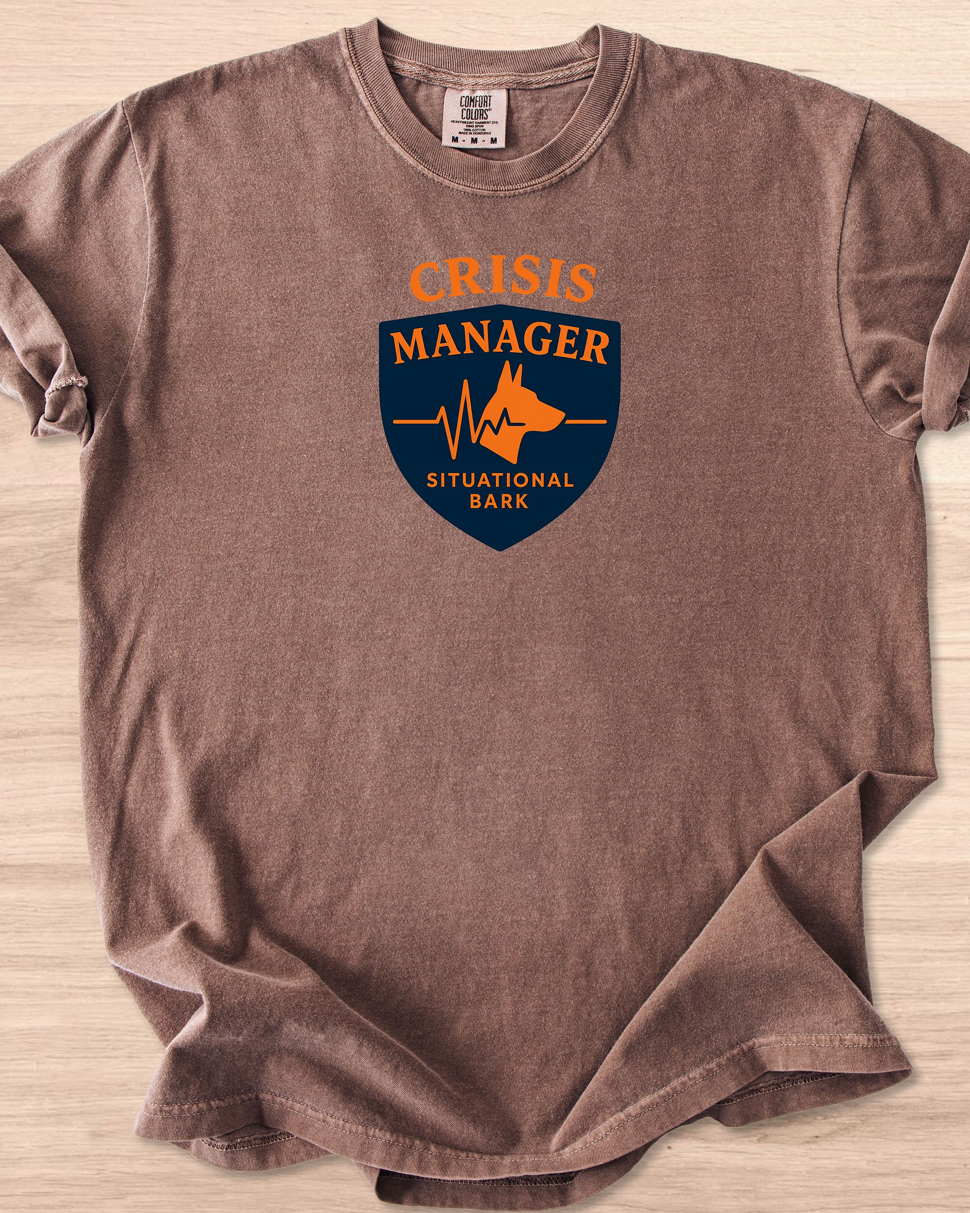 Crisis Manager (German Shepherd) Tee product image (16)
