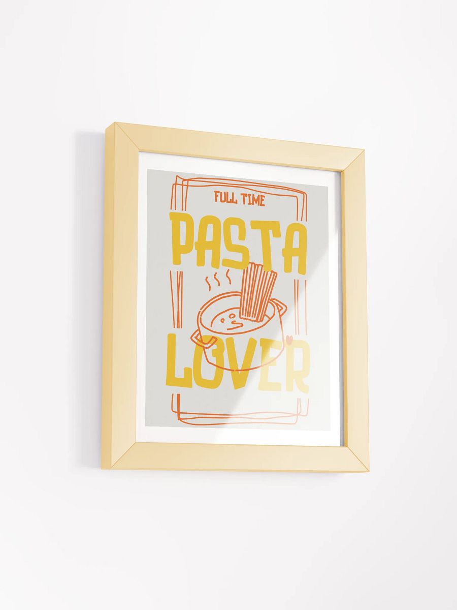Saucy Pasta Lover Framed Poster product image (2)
